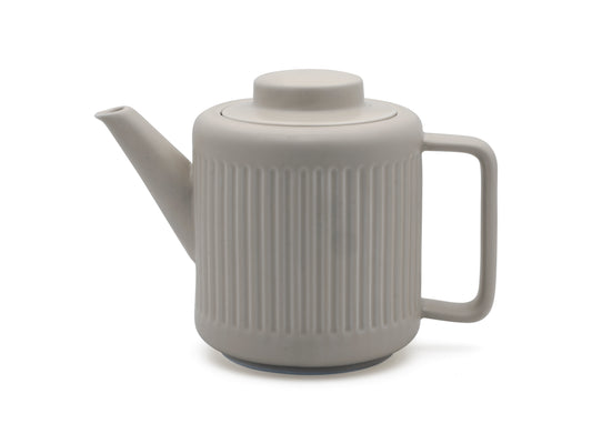 Tekande, lysegrå, porcelæn. 1,2L, SKAGEN