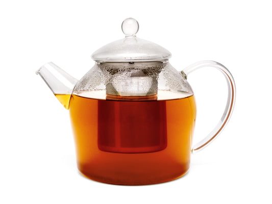 Glass Minuet teapot 12L with filter