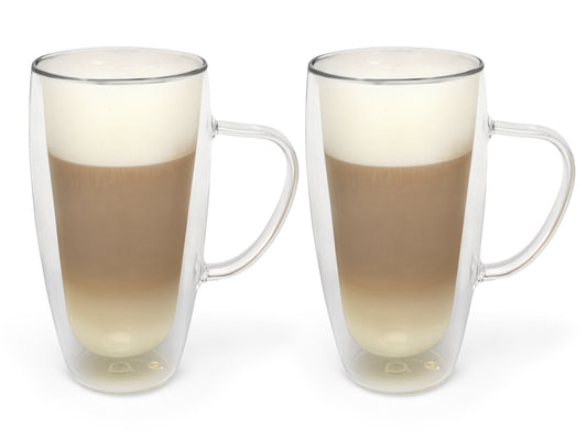 Double w glass capp/latte m 400ml s/2