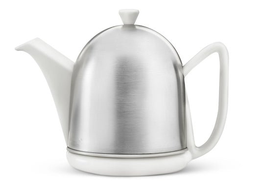 Teapot Cosy Manto 10L white, satin mat finish