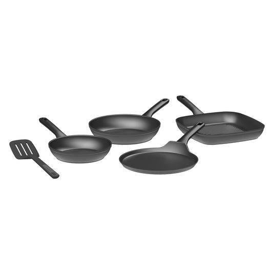 Stegepandesæt 4dele, NON-STICK, HELIX