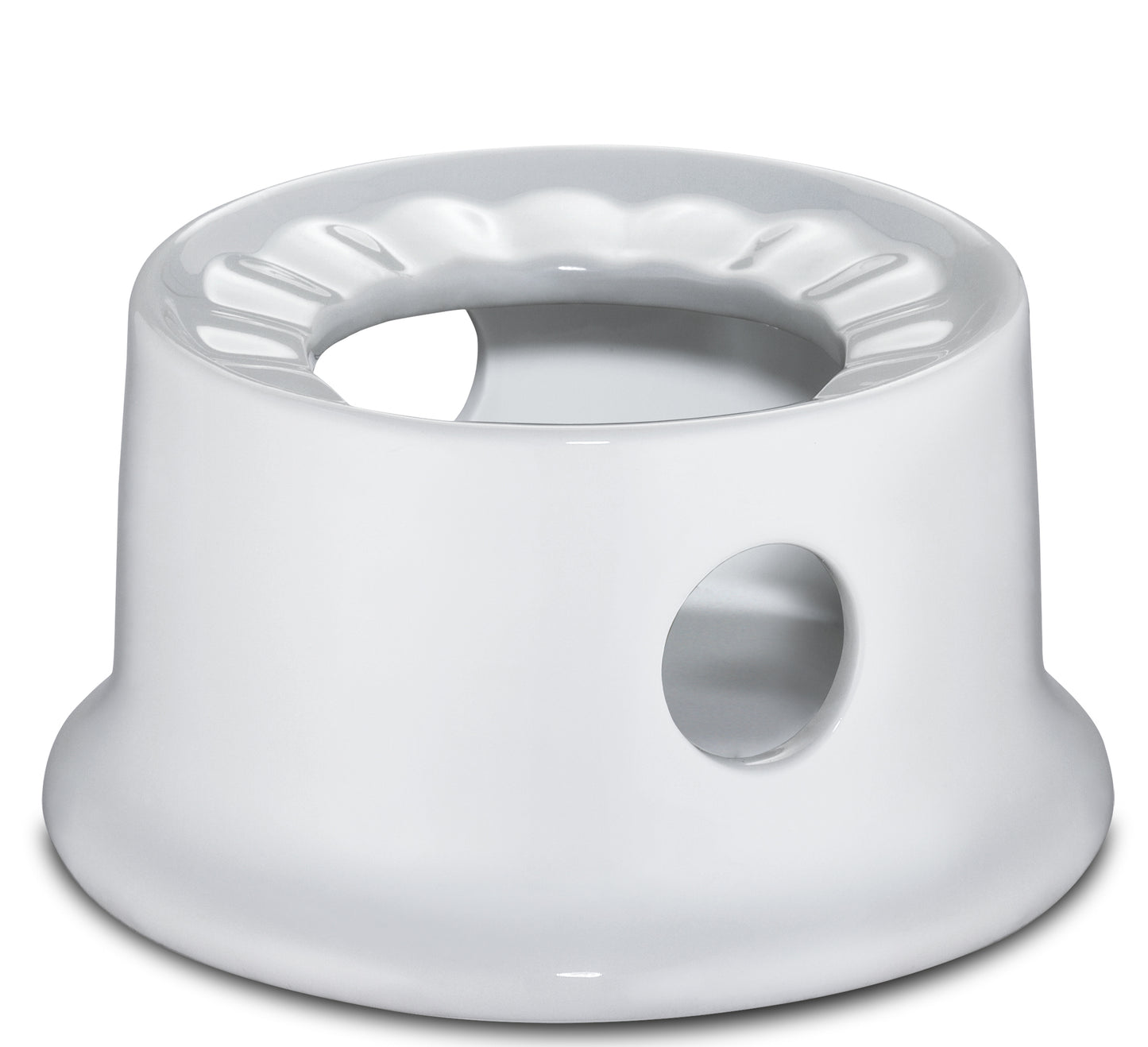 Tevarmer i porcelæn, hvid