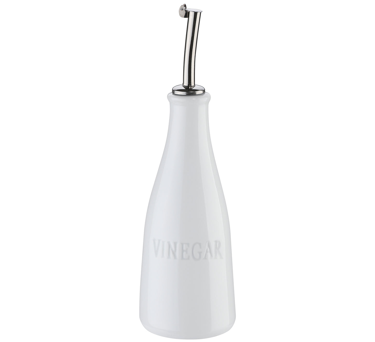 Eddikeflaske, hvid, VINEGAR