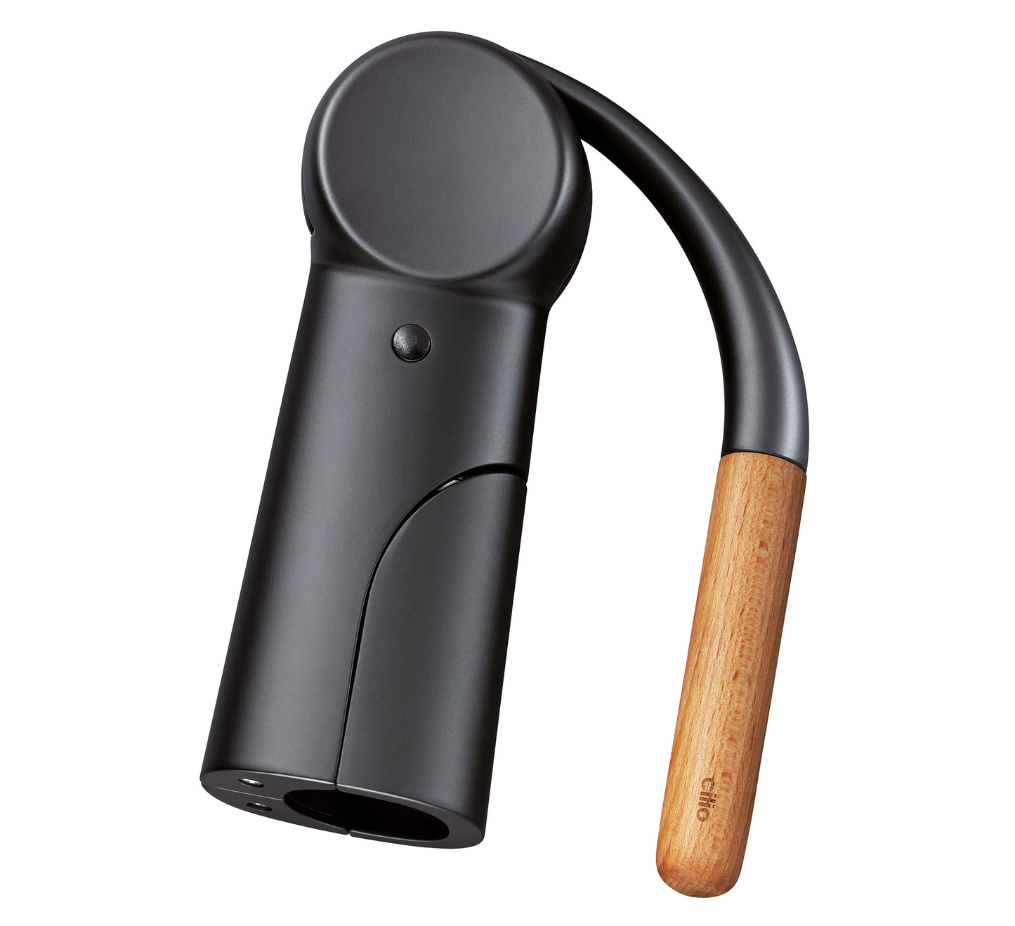 Proptrækker RISERVA, sort, træ, metal