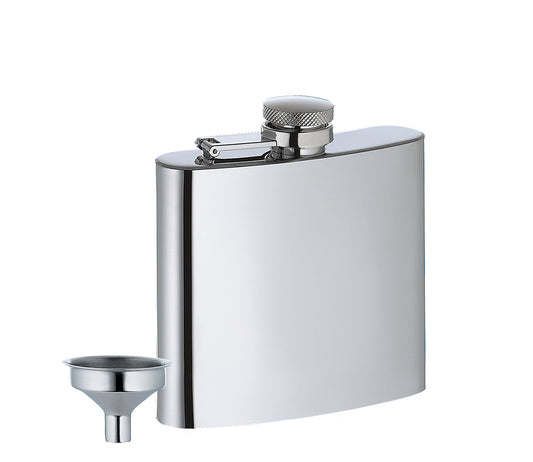 Lommelærke m/tragt i stål, 150ml