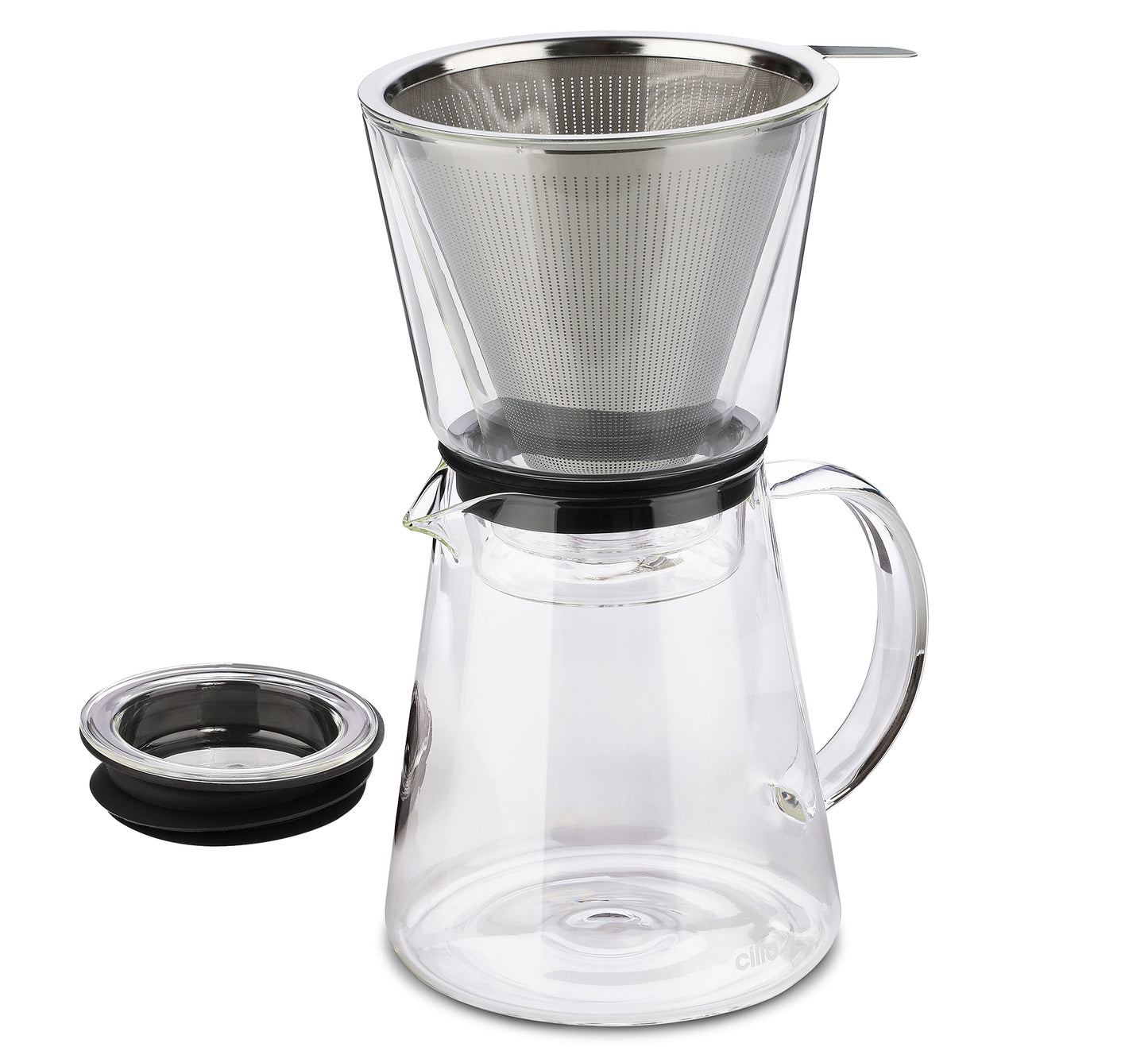 Pour-over kaffebrygger m filter PURO, 6 kopper