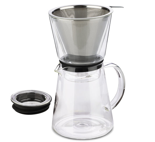 Pour-over kaffebrygger m filter PURO, 6 kopper