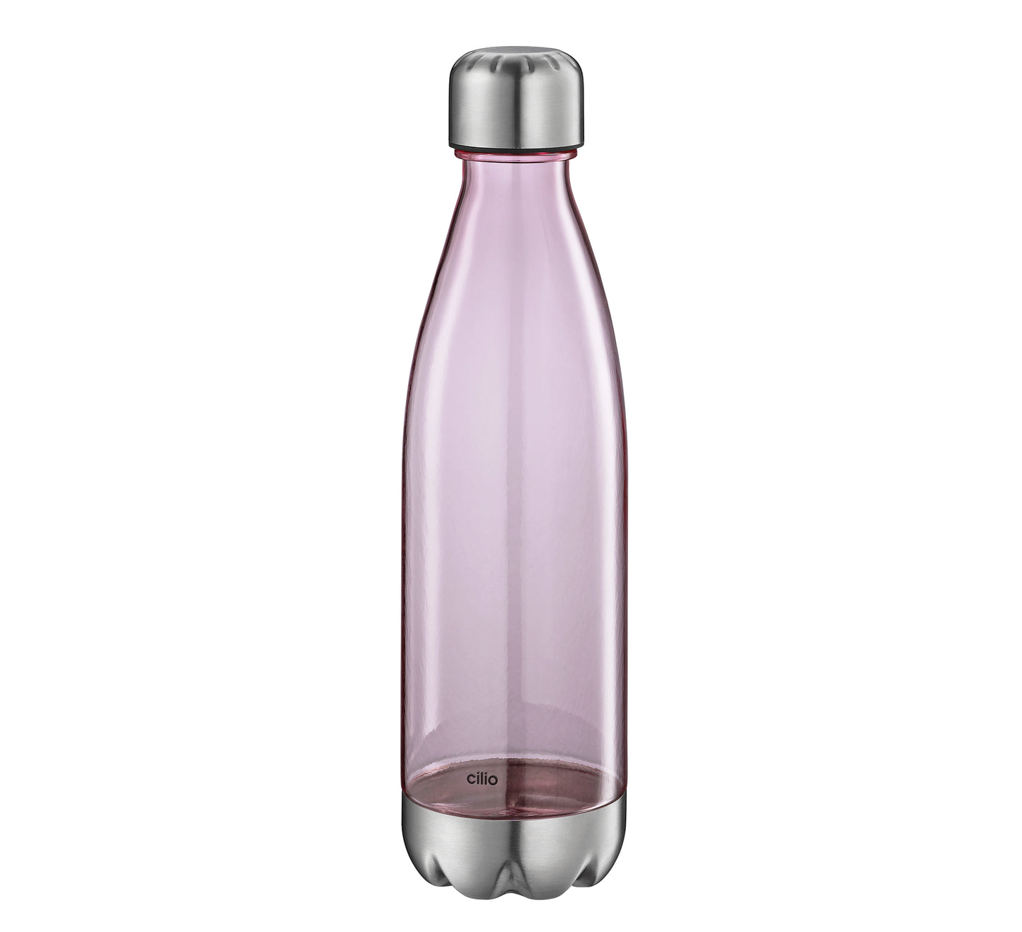 Drikkedunk, pink/klar, 700ml, ELEGANTE