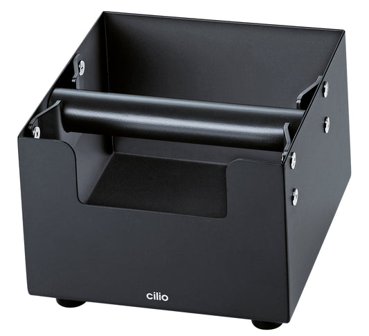 Knockboks, sort, stål