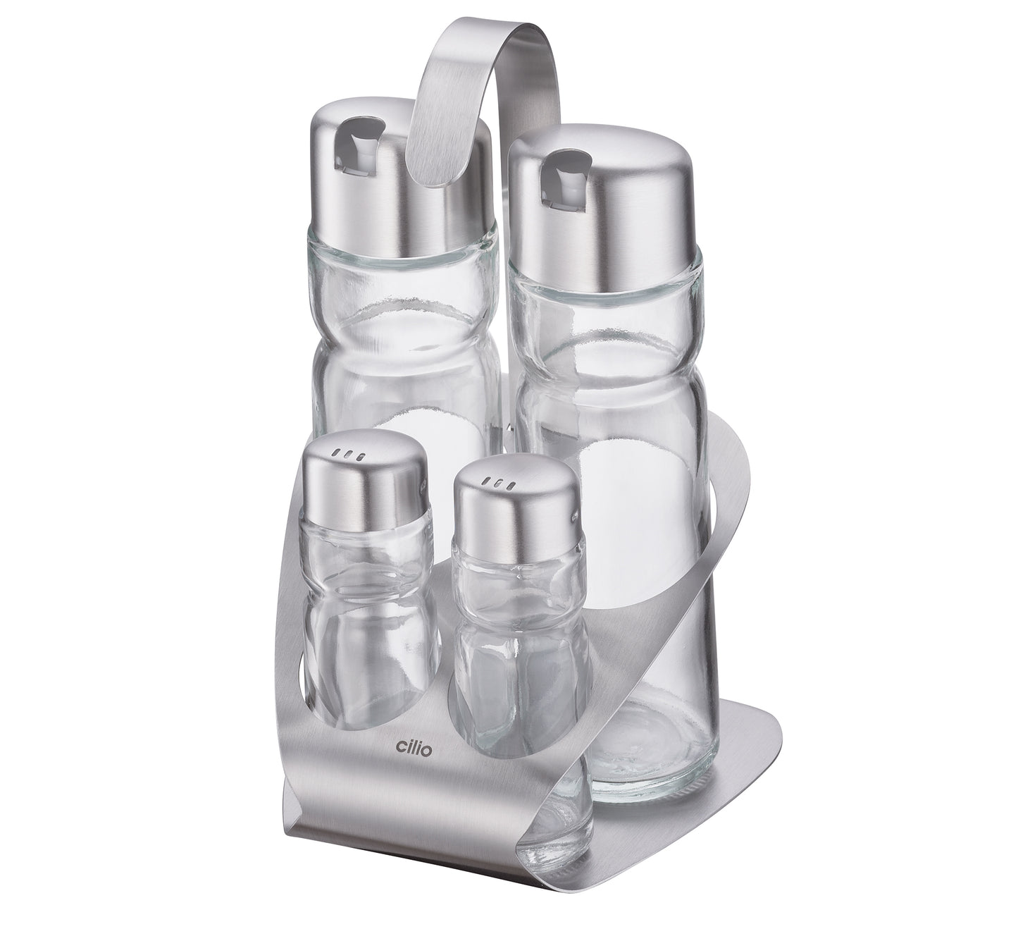 Krydderisæt: Salt/peber/olie/eddike OSTERIA 4 dele