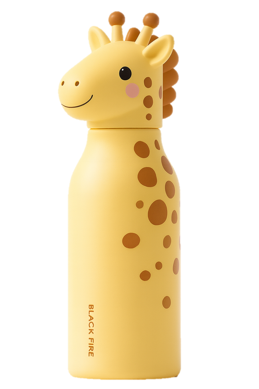Drikkeflaske m/sugerør, Pipa-giraffen