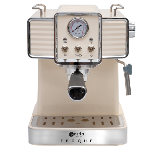 Espressomaskine Retro Epoque Cream