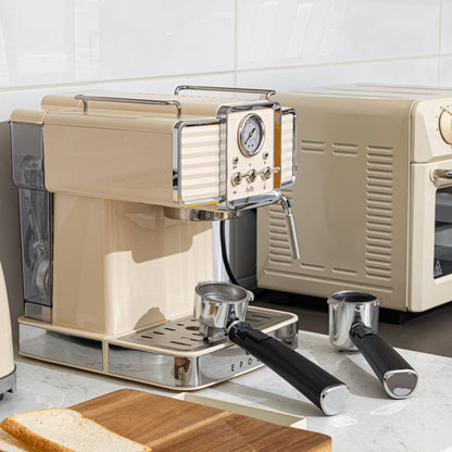 Espressomaskine Retro Epoque Cream