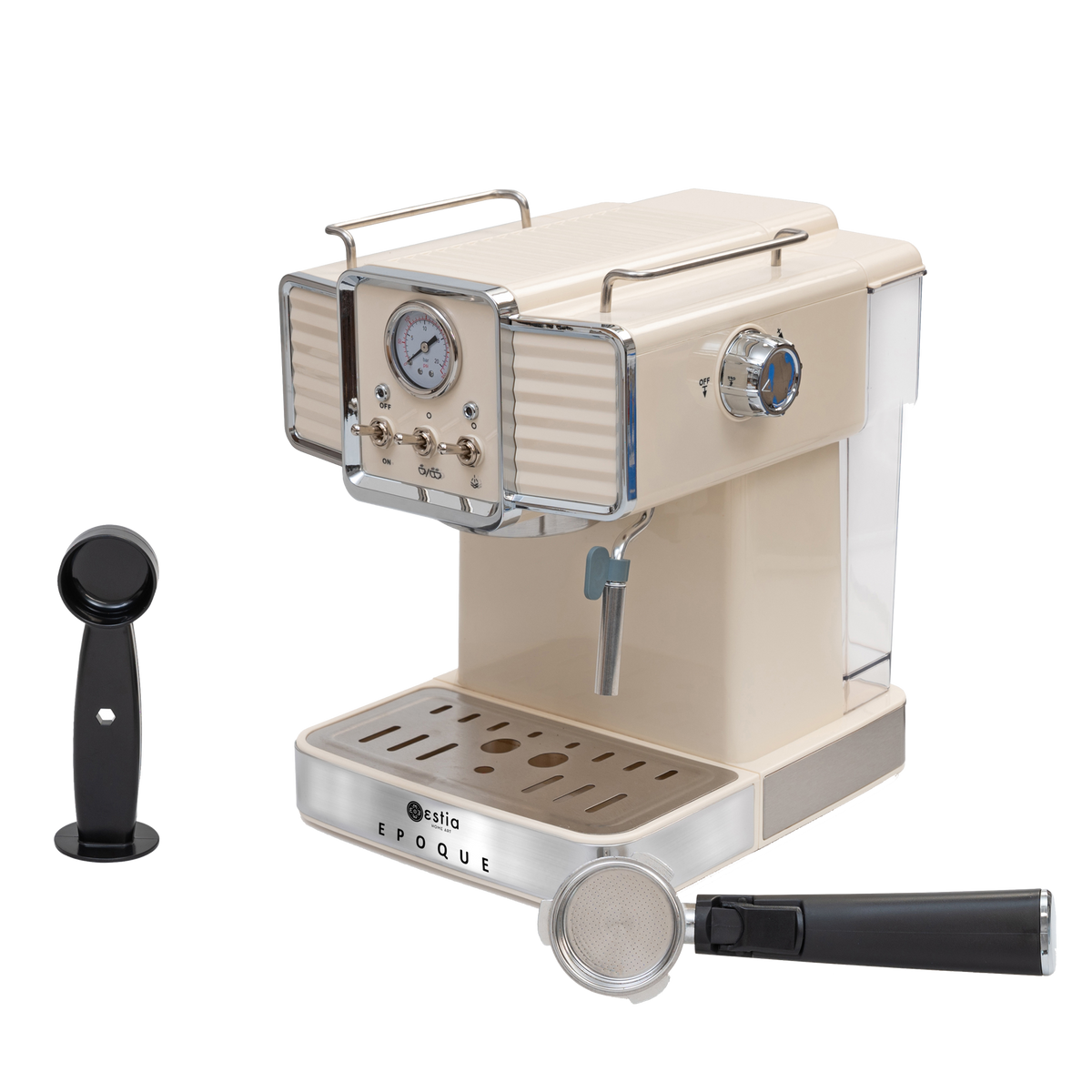 Espressomaskine Retro Epoque Cream