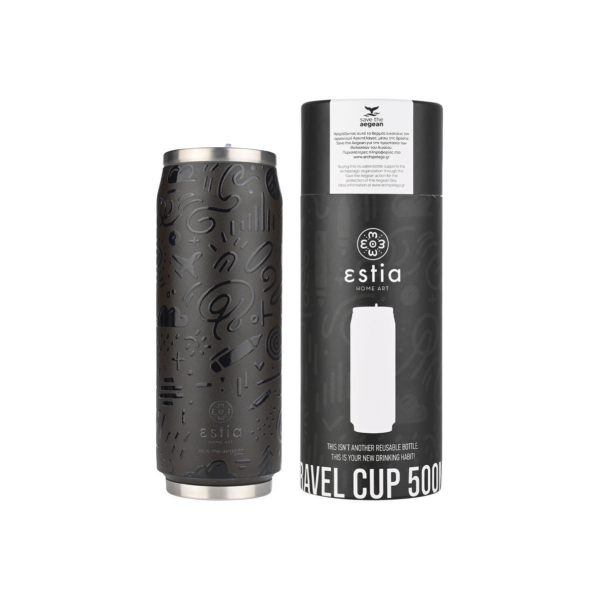Termoflaske noir echo, 500ml