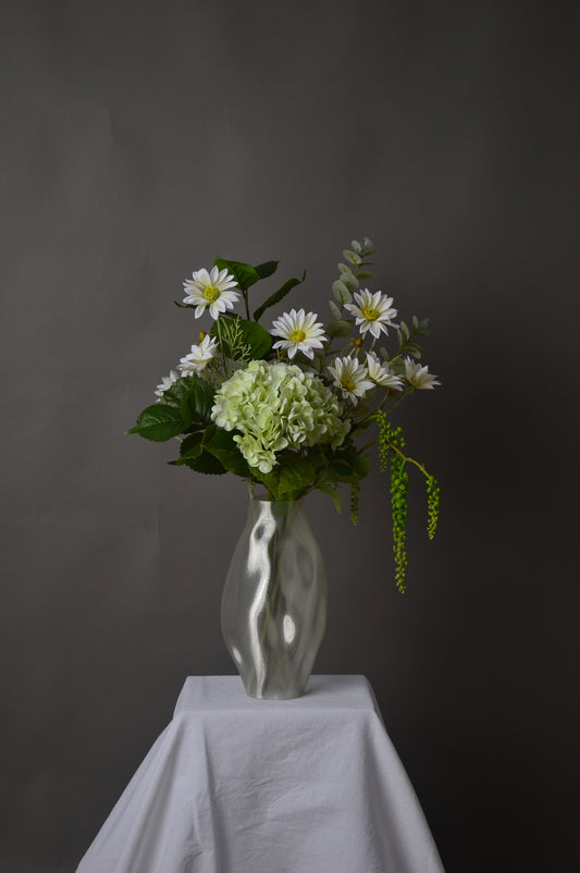Buket, hvid, 6 stilke, Fresh Mint