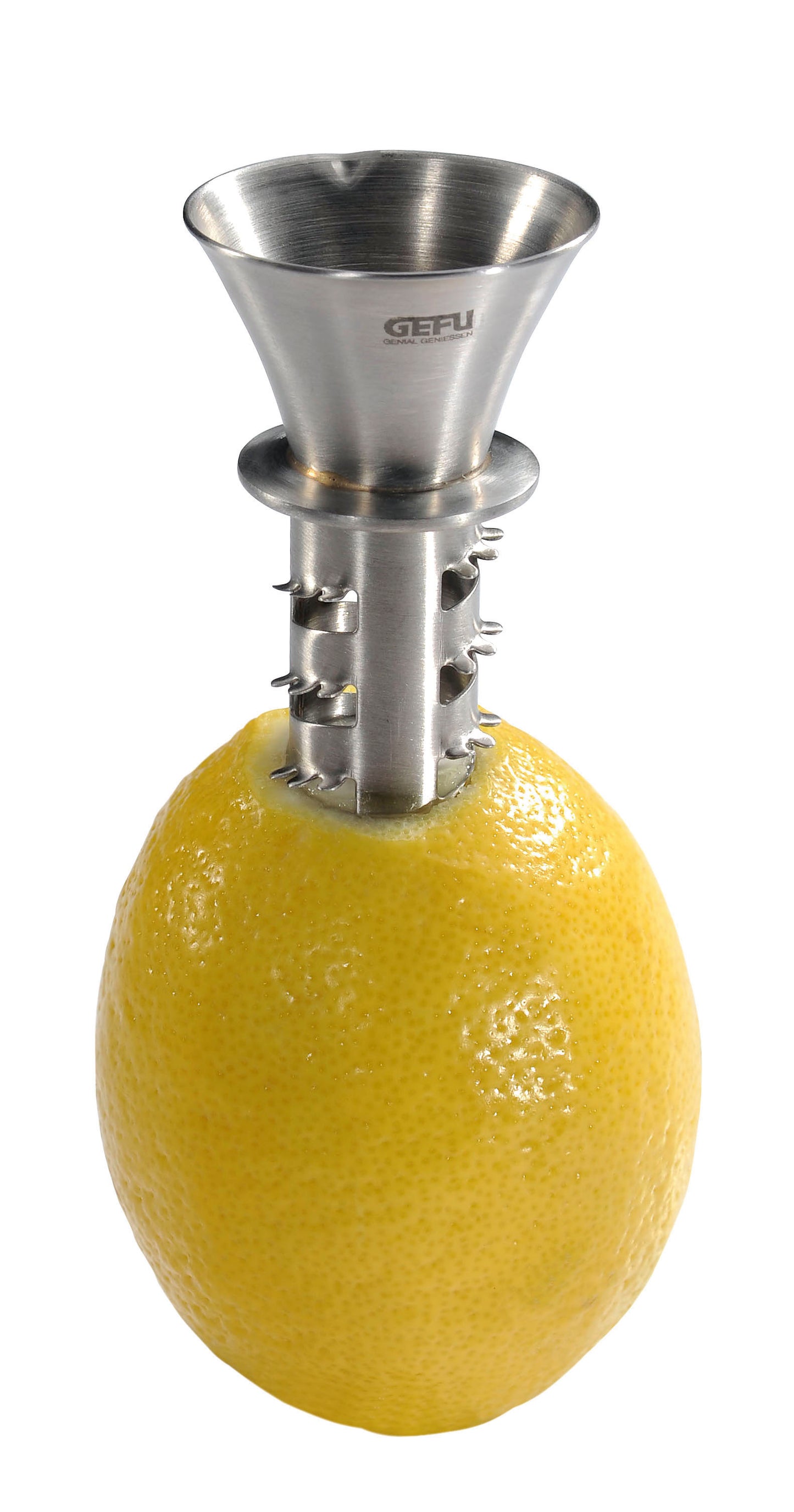 Citronpresser, r/stål, Ø4,1cm, H6,8cm, CITRONELLO