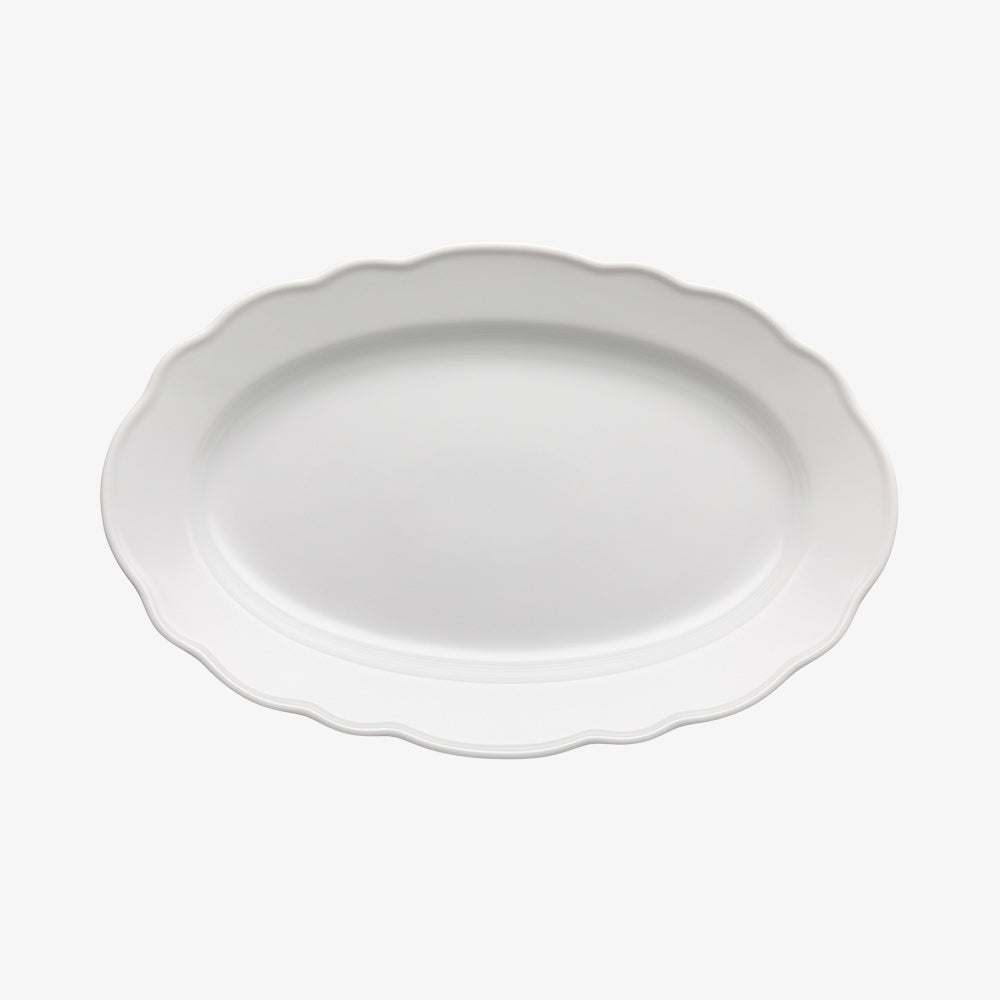 Platter 38cm, Weiss, Maria Theresia