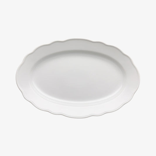 Platter 38cm, Weiss, Maria Theresia