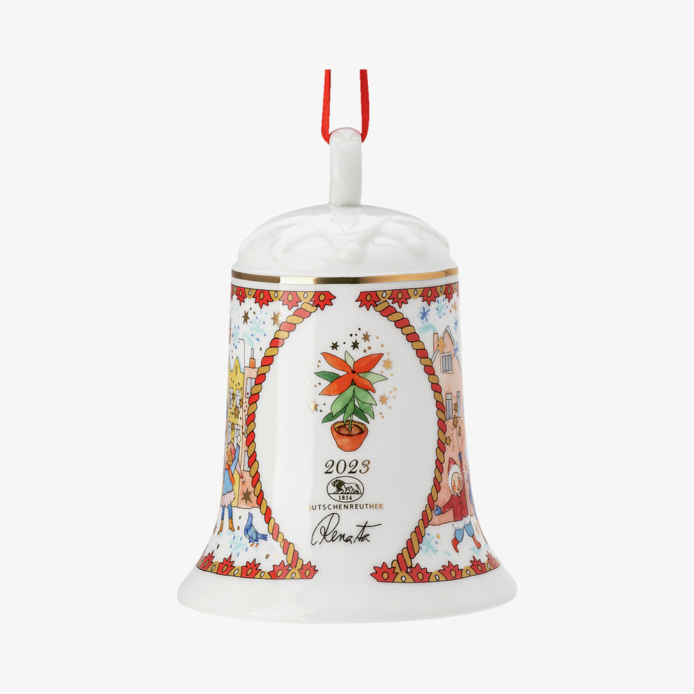 Porcelain Bell 12cm, Weihnachtsklänge, Sammelkolle