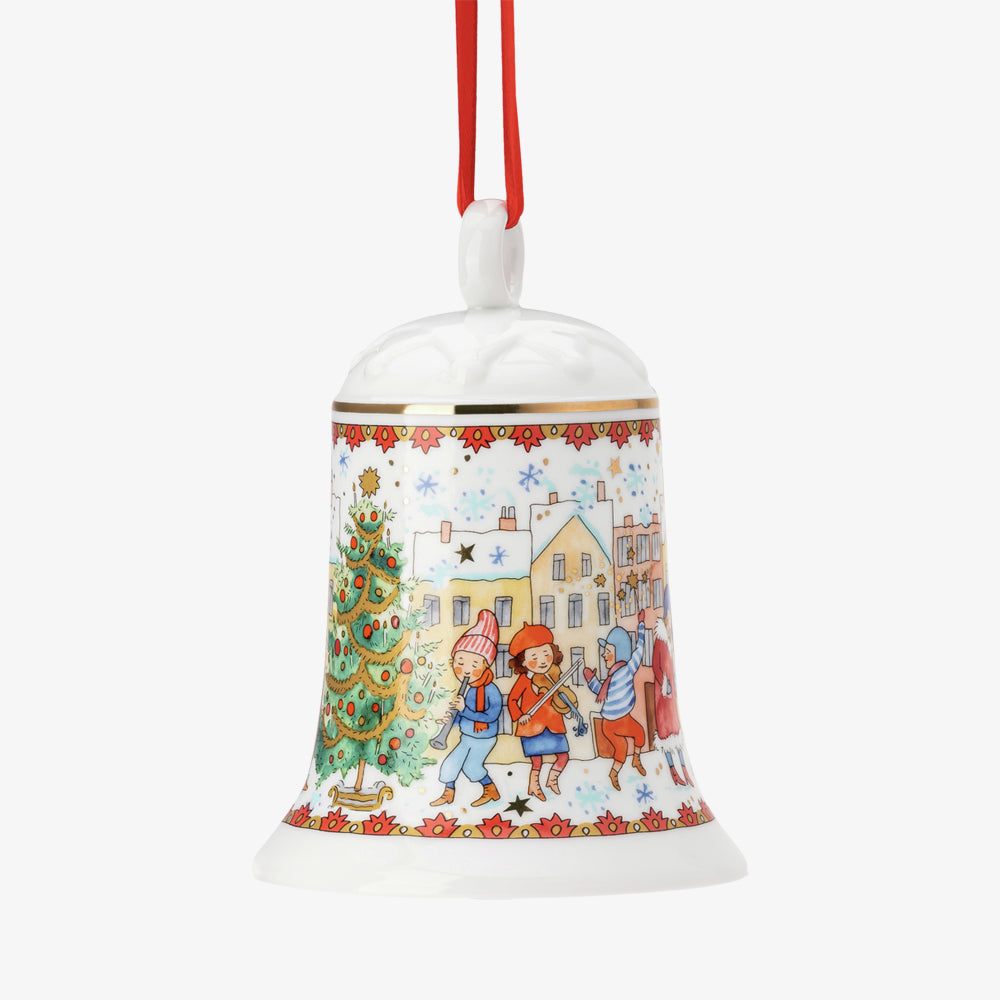 Porcelain bell 12cm, Weihnachtsklänge, Sammelkolle