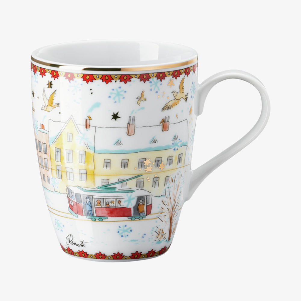 Mug w. Handle, Weihnachtskläng, Sammel Collection23