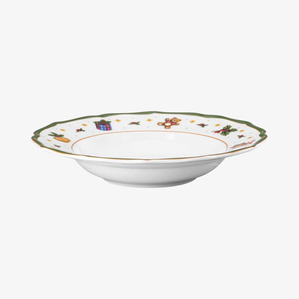 Plate Deeve 23cm, Wintertime Gree, Happy Wintertime