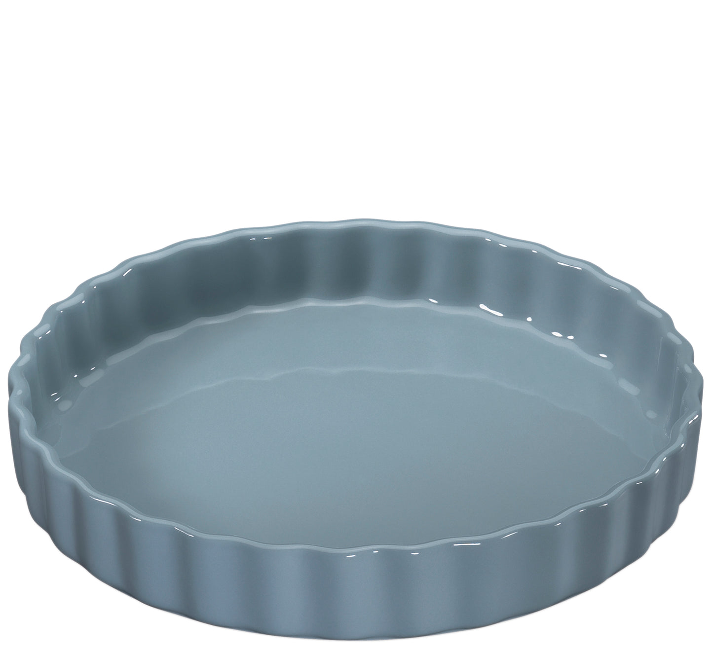 Flanfad, blå, Ø28cm, PORTO