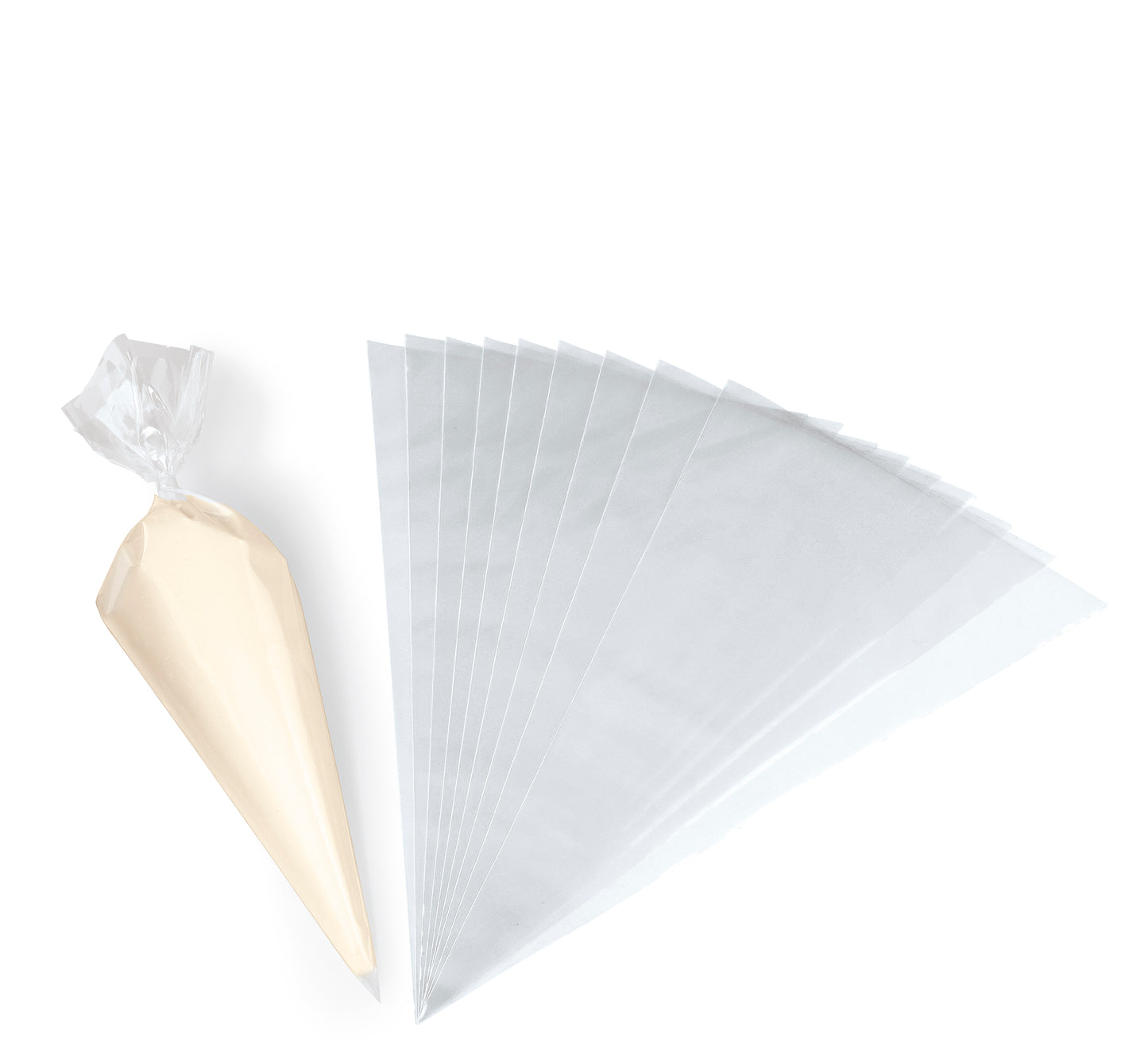 Sprøjteposer engangs, 10 stk.