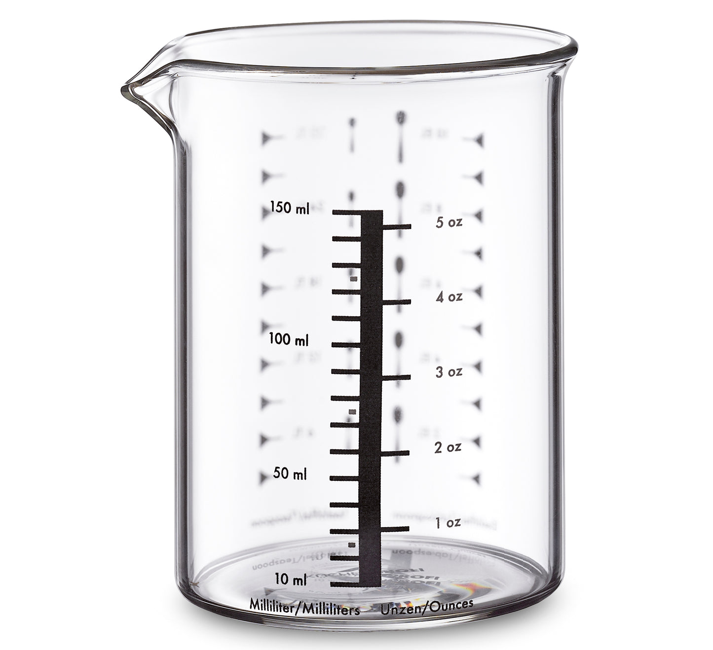 Målebæger i glas, 150ml