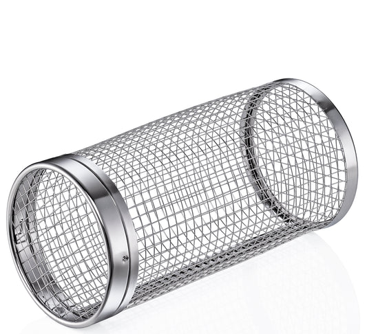 Grillkurv, r/stål, 20cm, RONDO