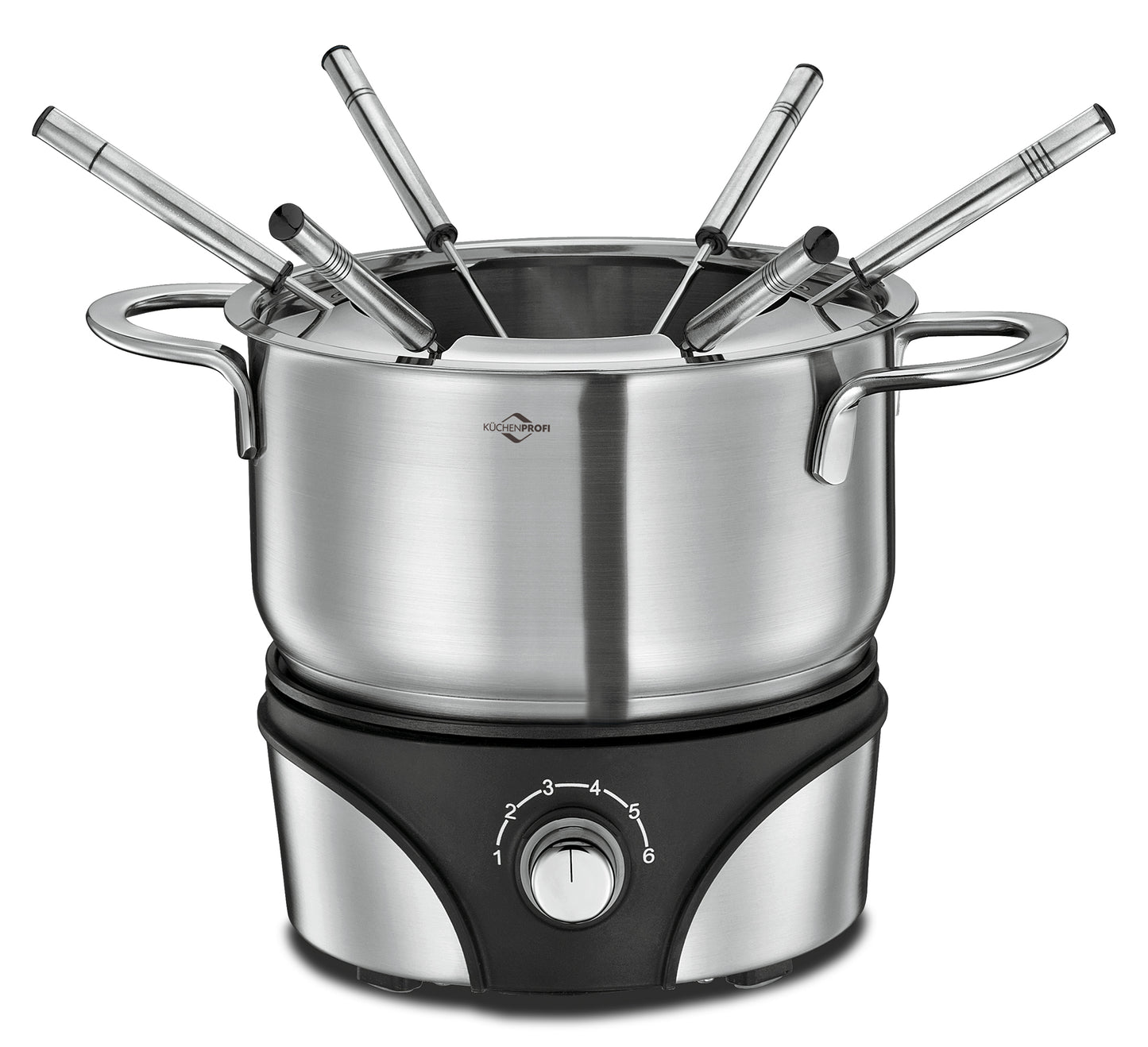 Fonduesæt GENF, elektrisk, inkl. 6 gafler