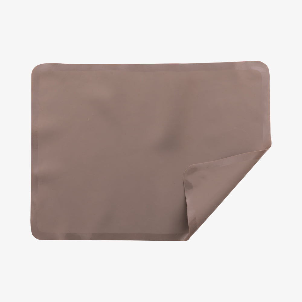 Silikone bagemåtte taupe 37,5x27,5cm