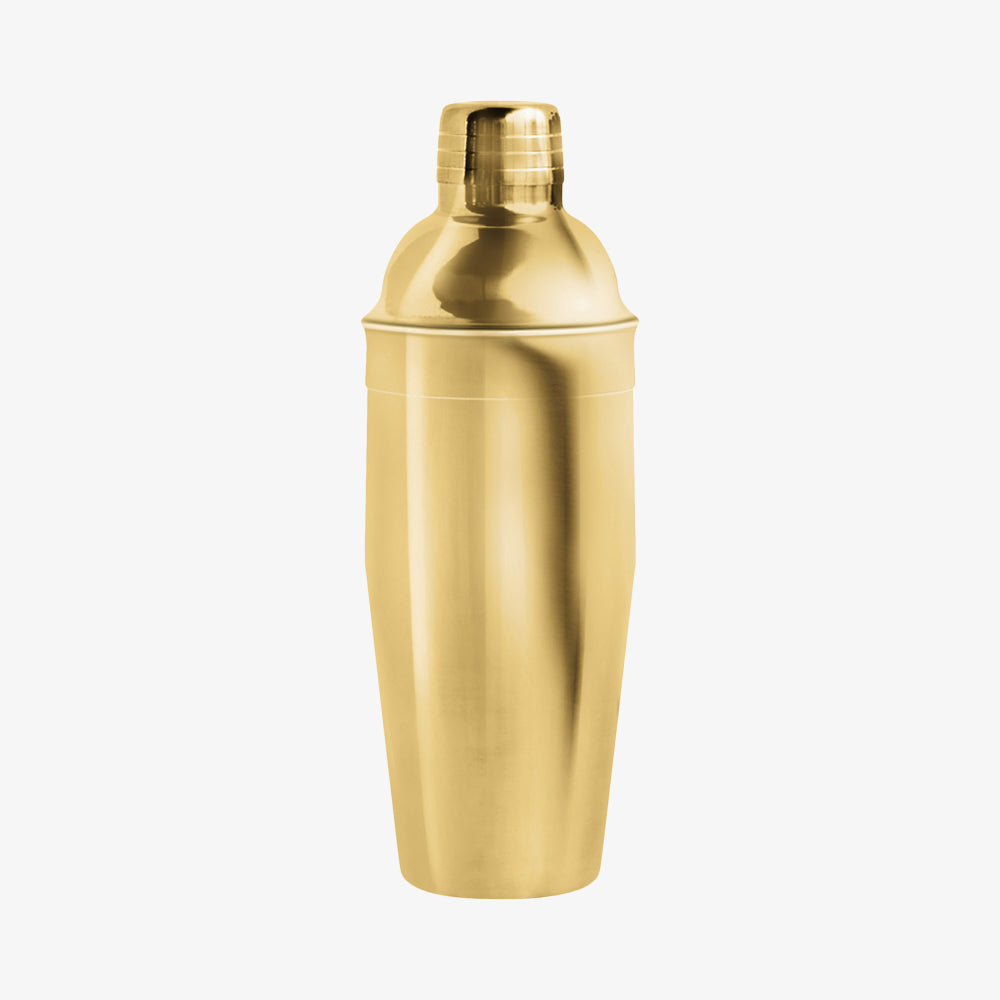 Shaker rustfrit stål guld 750ml