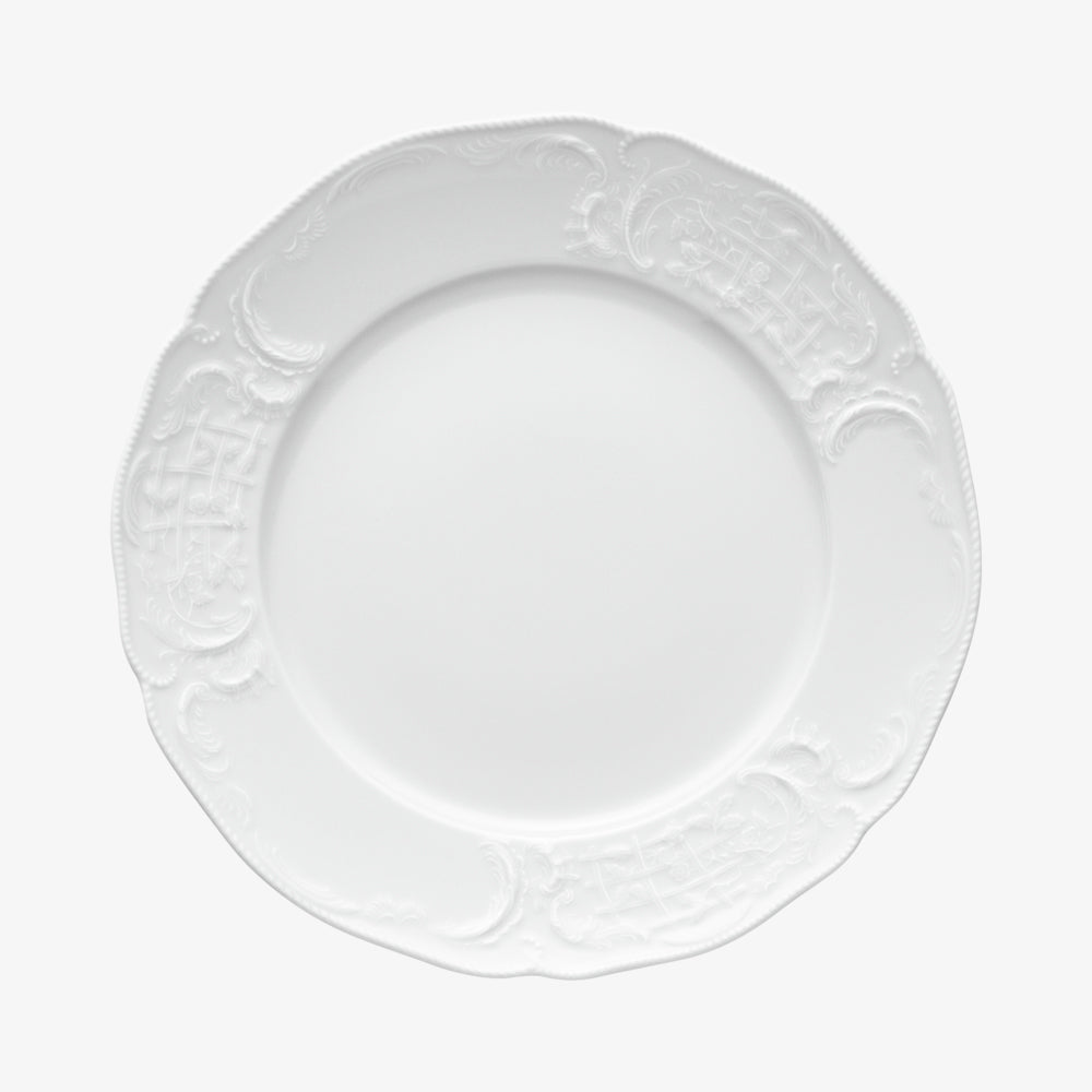 Service Plate, Weiss, Sanssouci Weiss