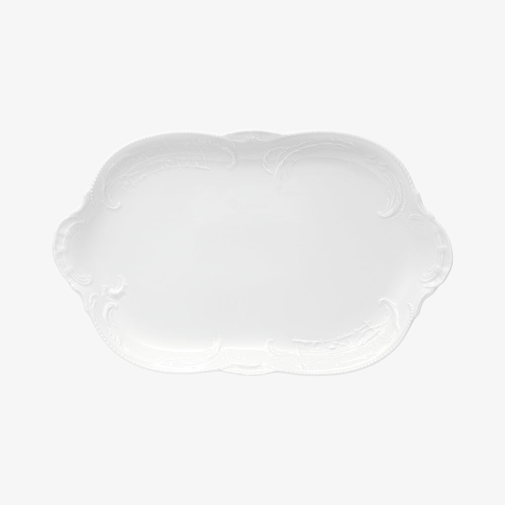 Platter 38cm, Weiss, Sanssouci Weiss