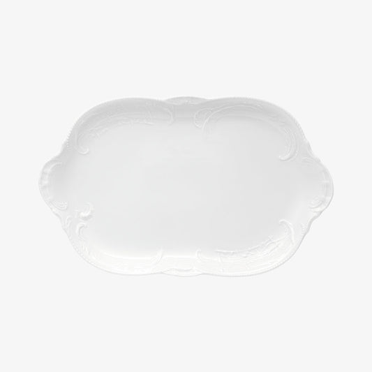 Platter 38cm, Weiss, Sanssouci weiss