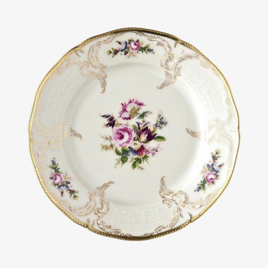 Plate 19cm, diplomat, Sanssouci Elfenbein