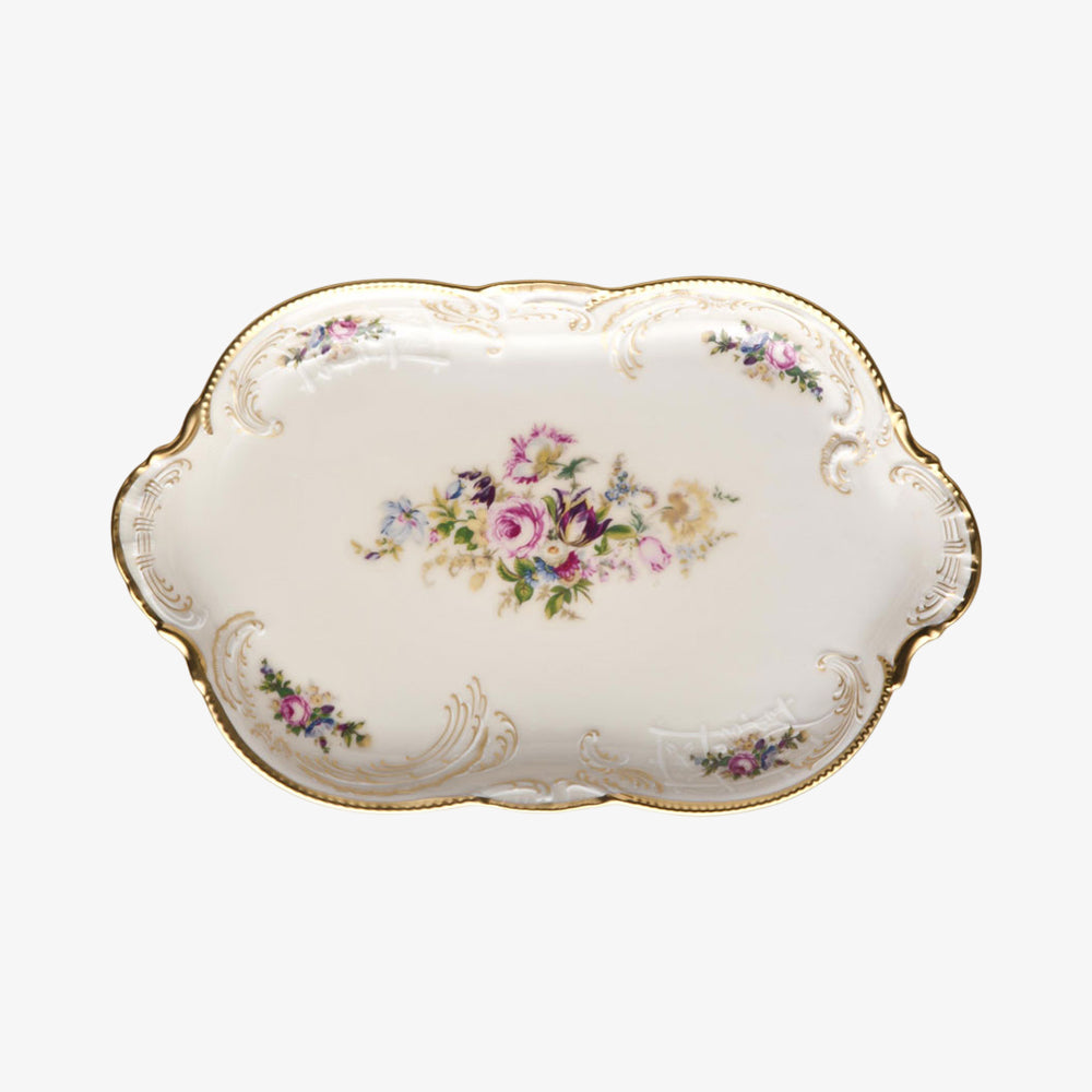 Platter 28cm, diplomaatti, sanssouci Elfenbein