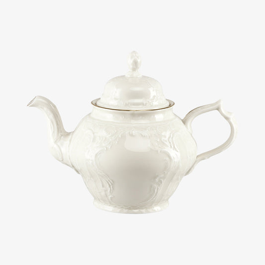 Tea Pot 4, Gold, Sanssouci Elfenbein
