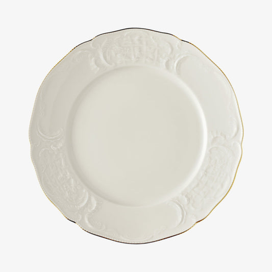 Service Plate, Gold, Sanssouci Elfenbein