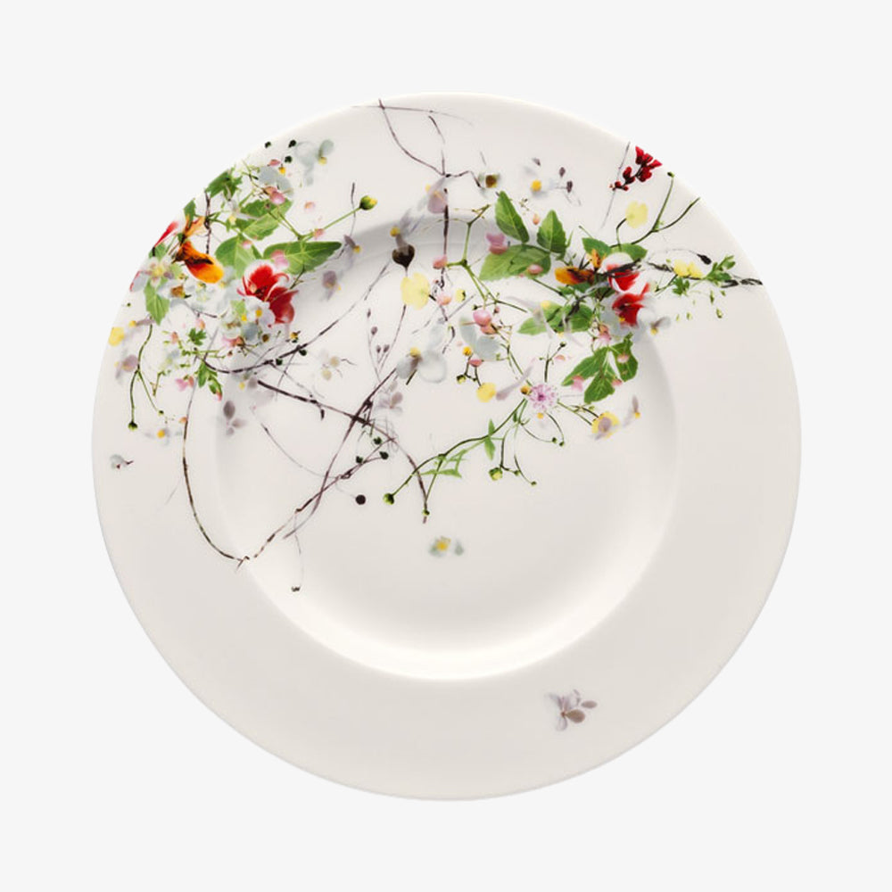 Rim Plate 19cm, Fleurs sauvages, glans