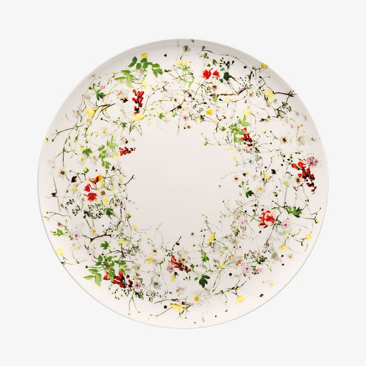 Service Plate 32cm, Fleurs Sauvages, Brillance