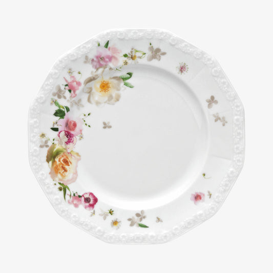 Plate 21cm, rosa rose, maria