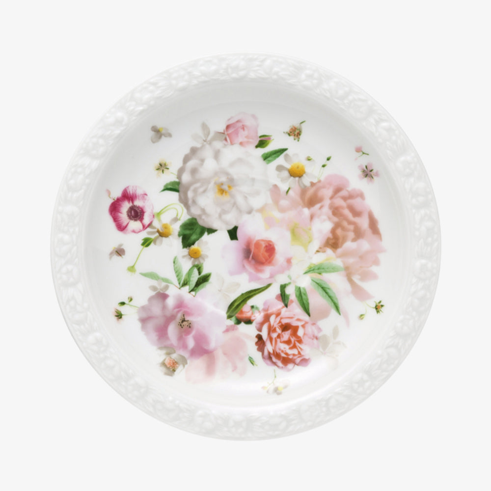 Saucer 4 low, Pink Rose, Maria