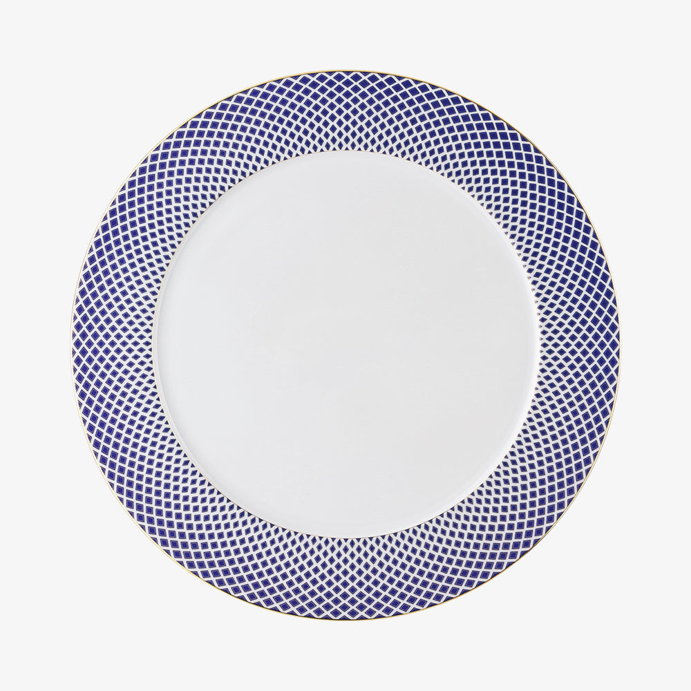 Service Plate 33cm, Carreau Bleu, Francis