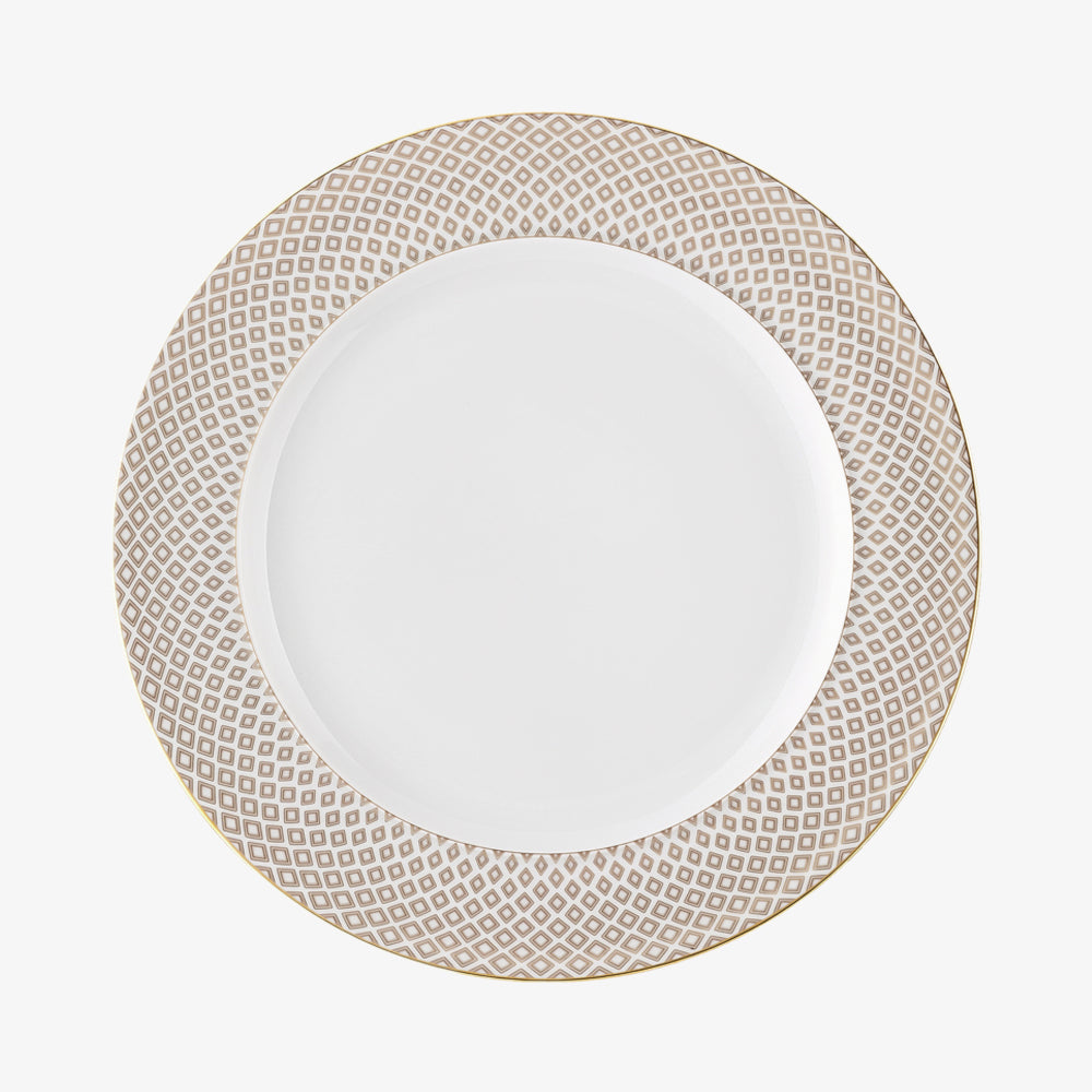 Plate 22cm, Carreau Beige, Francis