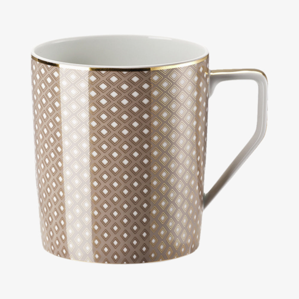 Mug with act, carreau beige, francis