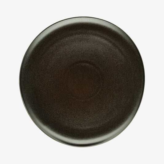 Plate 30 cm, skifer grå, junto