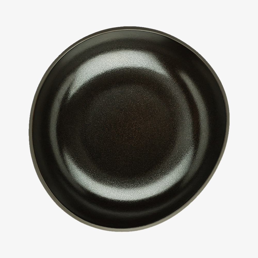 Plate 17cm deep, Slate Grey, Junto